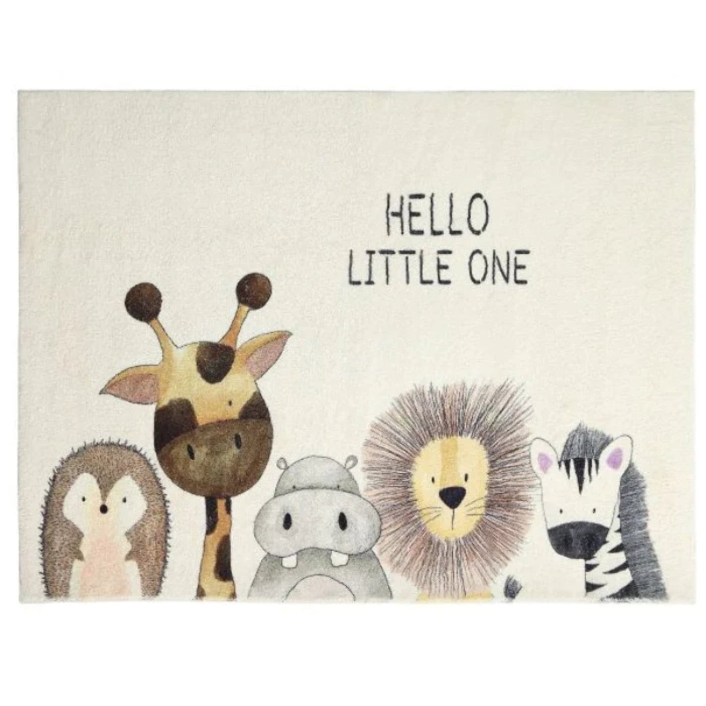 Animal Print Rugs - Zebra, Bear, and Lion Soft Rugs