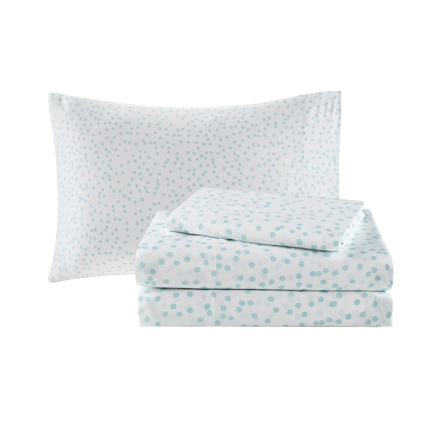 Intelligent Design Lorna Comforter and Sheet Set Aqua Twin