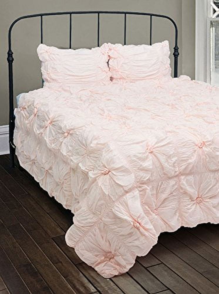 2-Pc Twin Kids Comforter Set in Lt Pink
