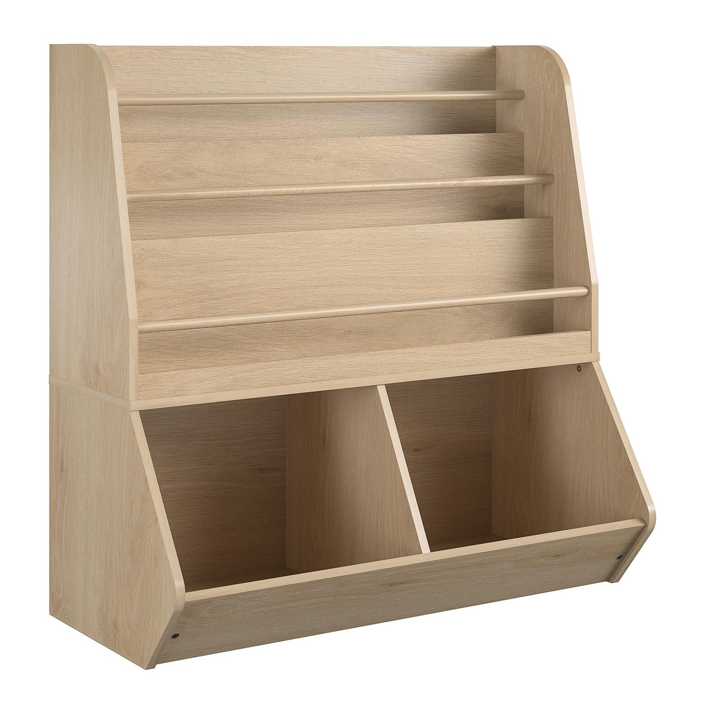 Ameriwood Home Charli Kids Book and Toy Storage, White