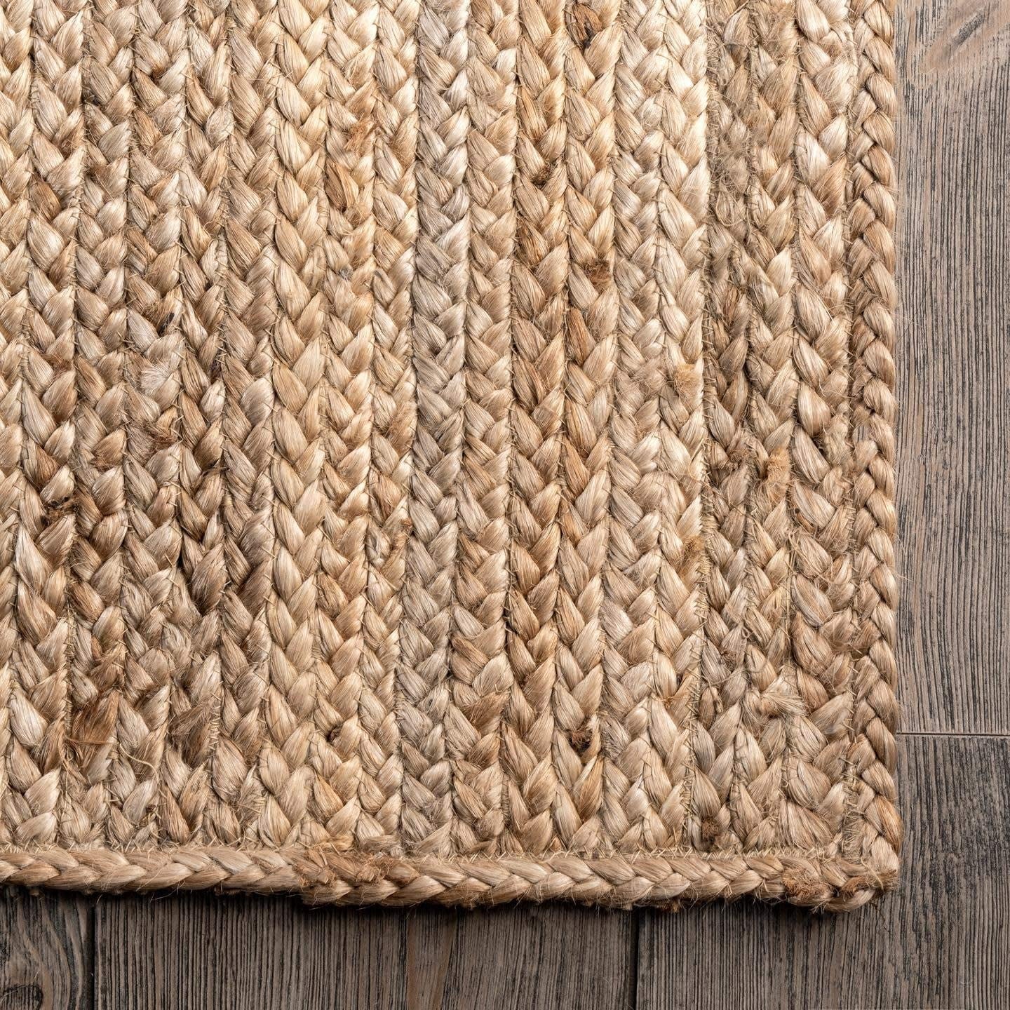 Handmade Braided Natural Pure Jute Area Rugs ,Home D¨¦cor Rugs Size 5 x 7 Feet ( 150 cm x 210 cm )