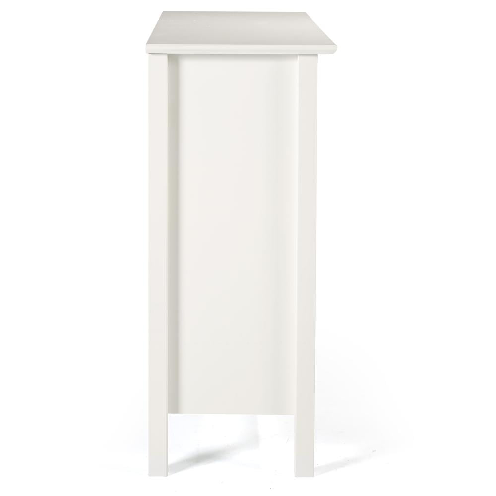 Alaterre Simplicity Kids Under Window Bookcase, White