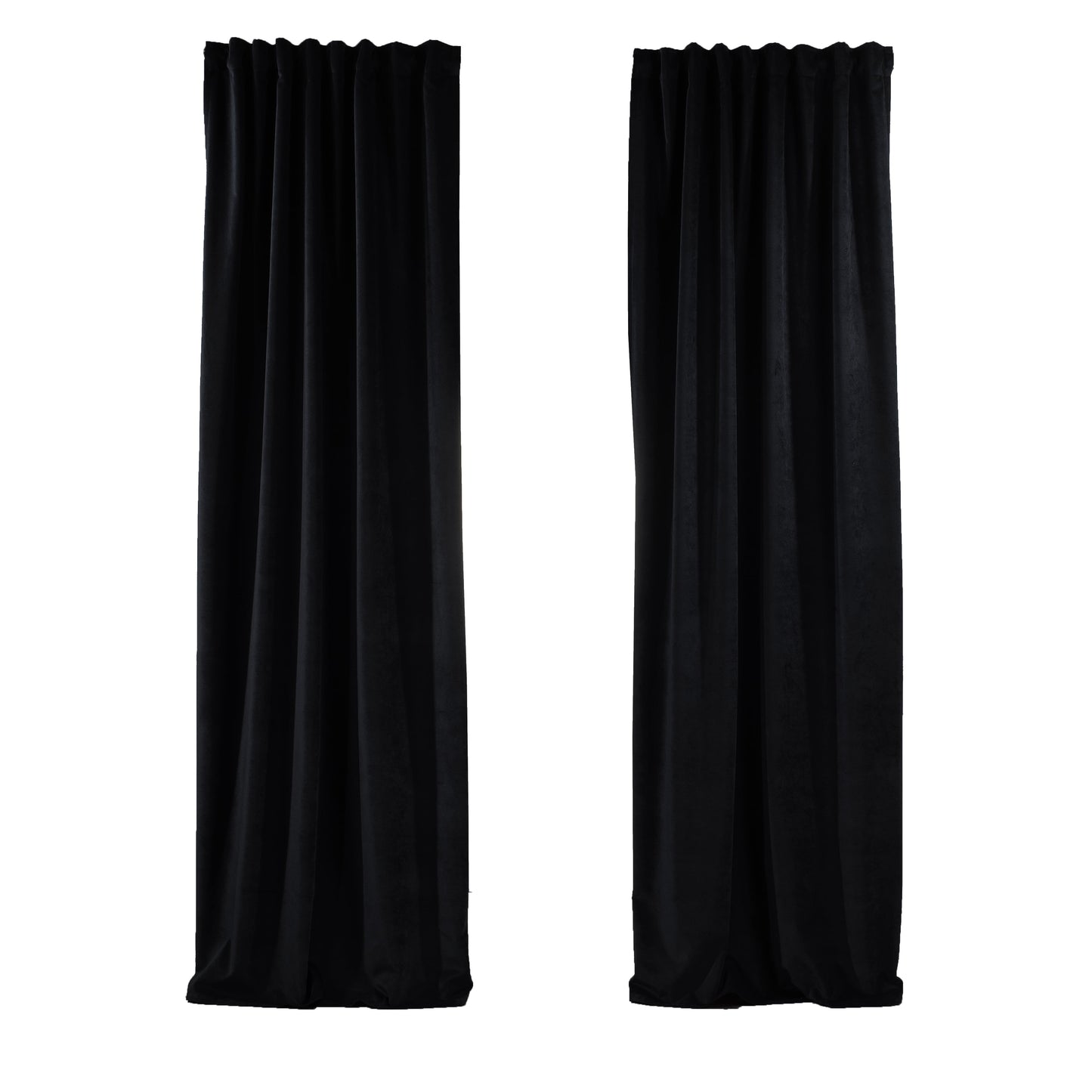 3S Brother's Solid Luxury Matte Velvet Soft Curtains Set of 2 Panels Hanging Back Tap & Rod Pocket Home D¨¦cor Bedroom Kitchen Office Windows Room Darkering ( Admiral-Berry-52in x120in )