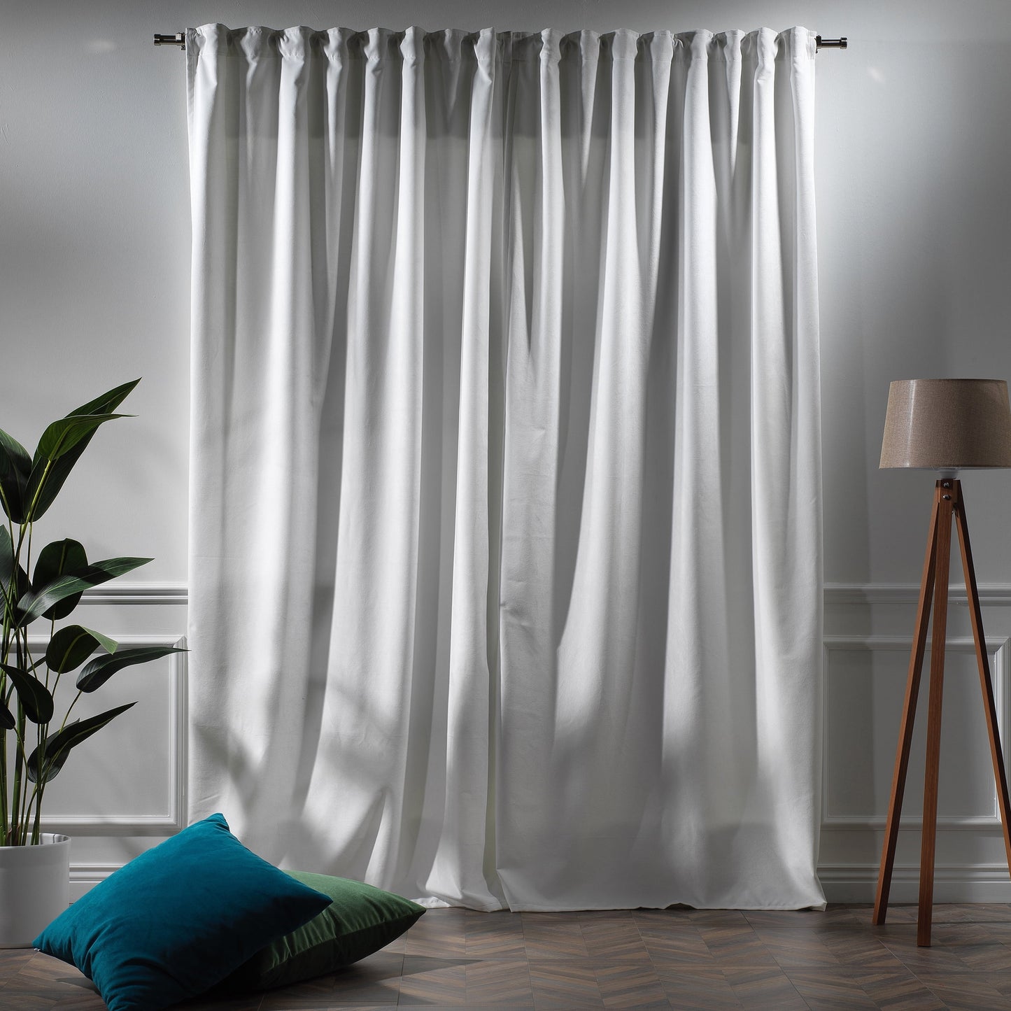 3S Brother's Solid Luxury Matte Velvet Soft Curtains Set of 2 Panels Hanging Back Tap & Rod Pocket Home D¨¦cor Bedroom Kitchen Office Windows Room Darkering ( Admiral-Berry-52in x120in )