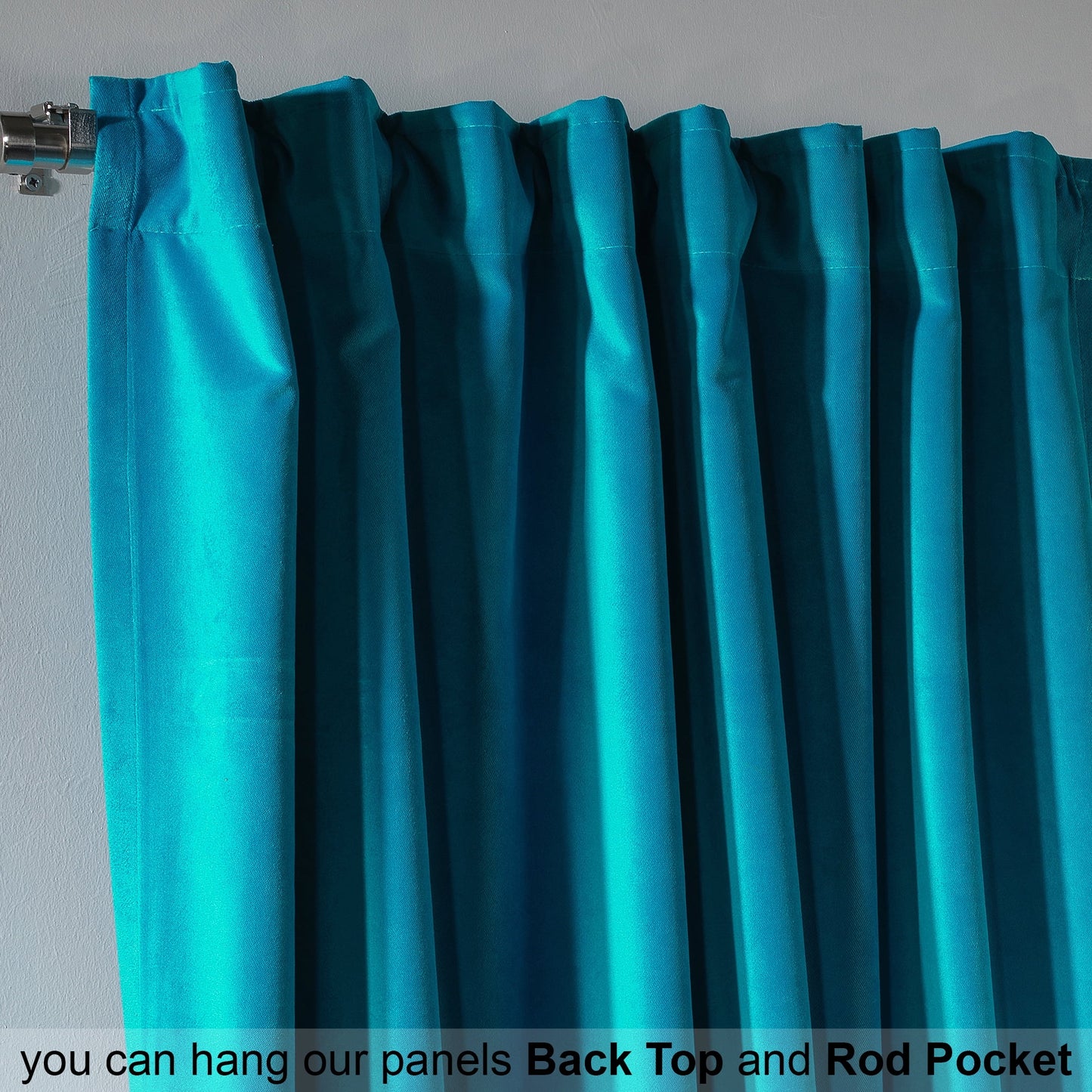 3S Brother's Solid Luxury Matte Velvet Soft Curtains Set of 2 Panels Hanging Back Tap & Rod Pocket Home D¨¦cor Bedroom Kitchen Office Windows Room Darkering ( Admiral-Berry-52in x120in )