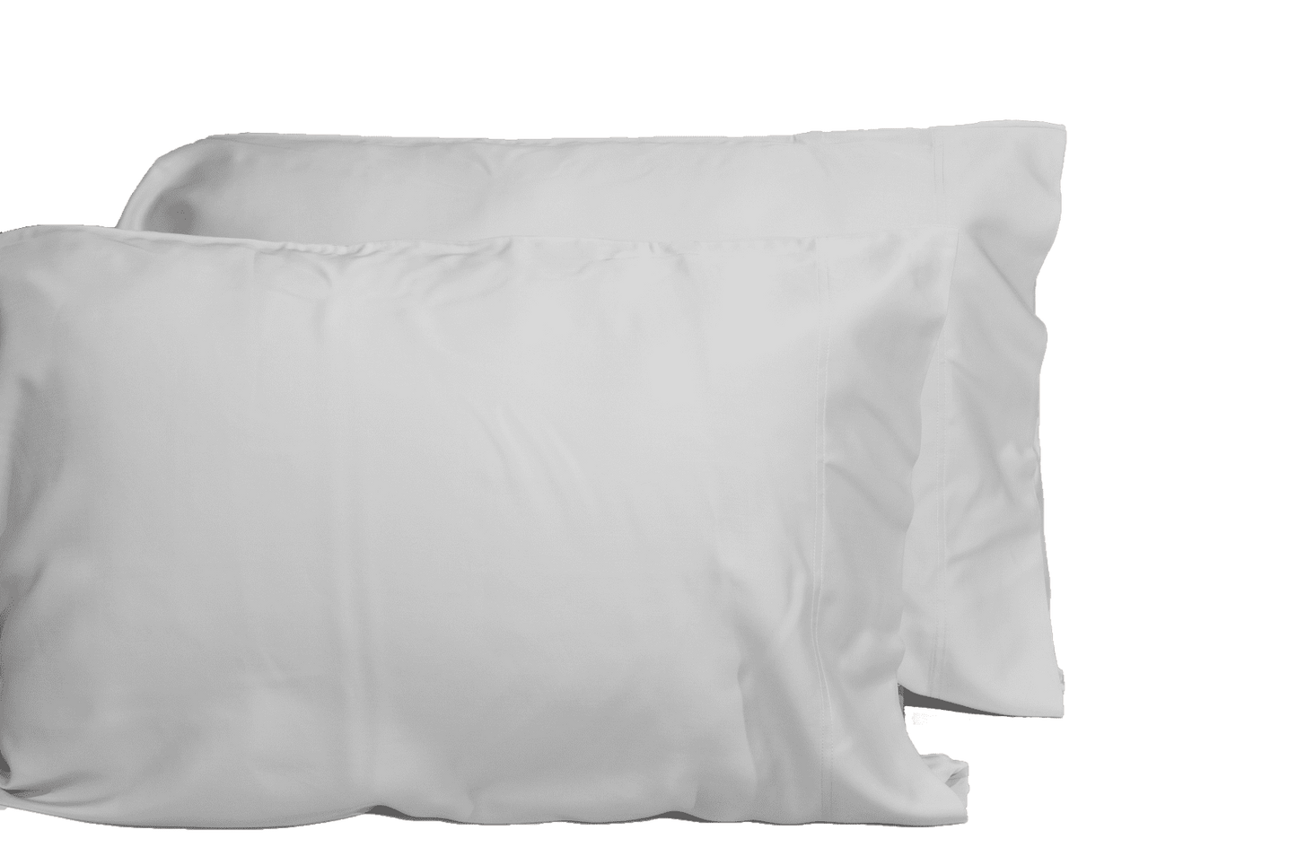 3-Piece Bamboo Viscose Sheet Set for Twin Size Bed, Hotel Luxury Silky Soft Bed Sheets, 320 Thread Count Sateen Weave, Light Gray