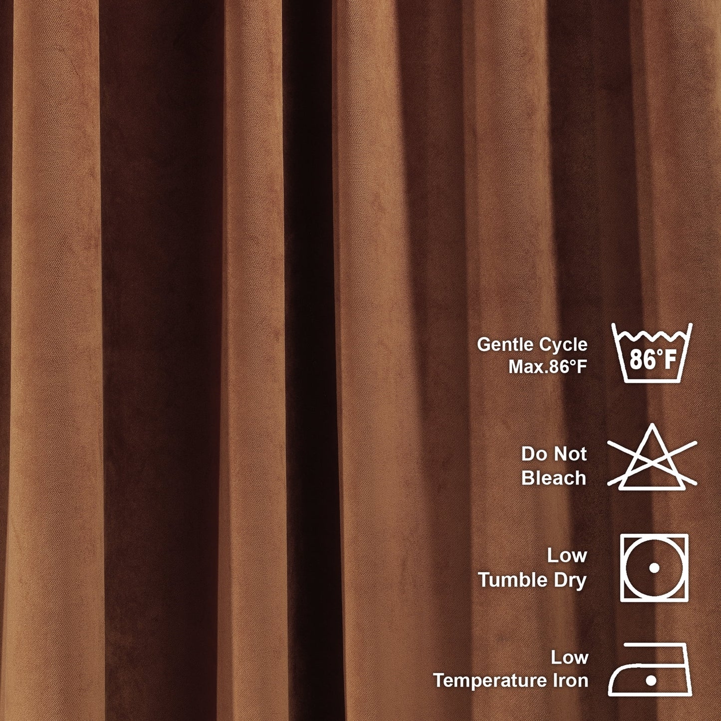 3S Brother's Solid Luxury Matte Velvet Soft Curtains Set of 2 Panels Hanging Back Tap & Rod Pocket Home D¨¦cor Bedroom Kitchen Office Windows Room Darkering ( Admiral-Berry-52in x120in )