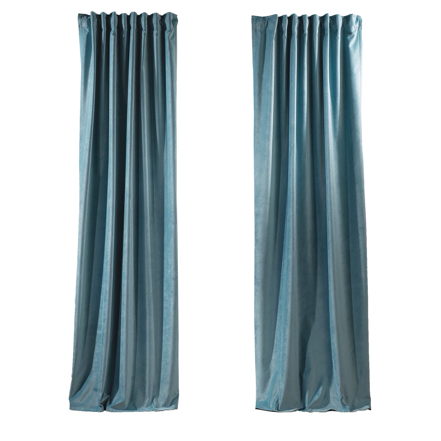 3S Brother's Solid Luxury Matte Velvet Soft Curtains Set of 2 Panels Hanging Back Tap & Rod Pocket Home D¨¦cor Bedroom Kitchen Office Windows Room Darkering ( Admiral-Berry-52in x120in )