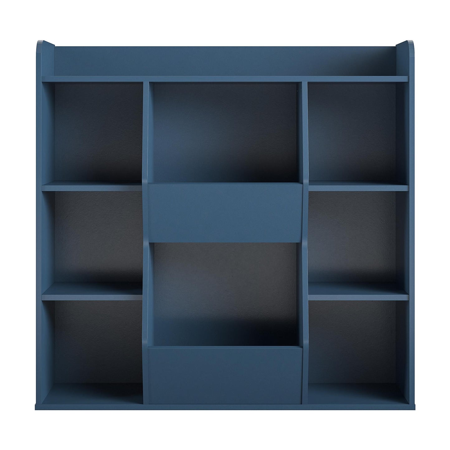 Ameriwood Home Charli Kids Large Toy Storage Bookcase, Navy