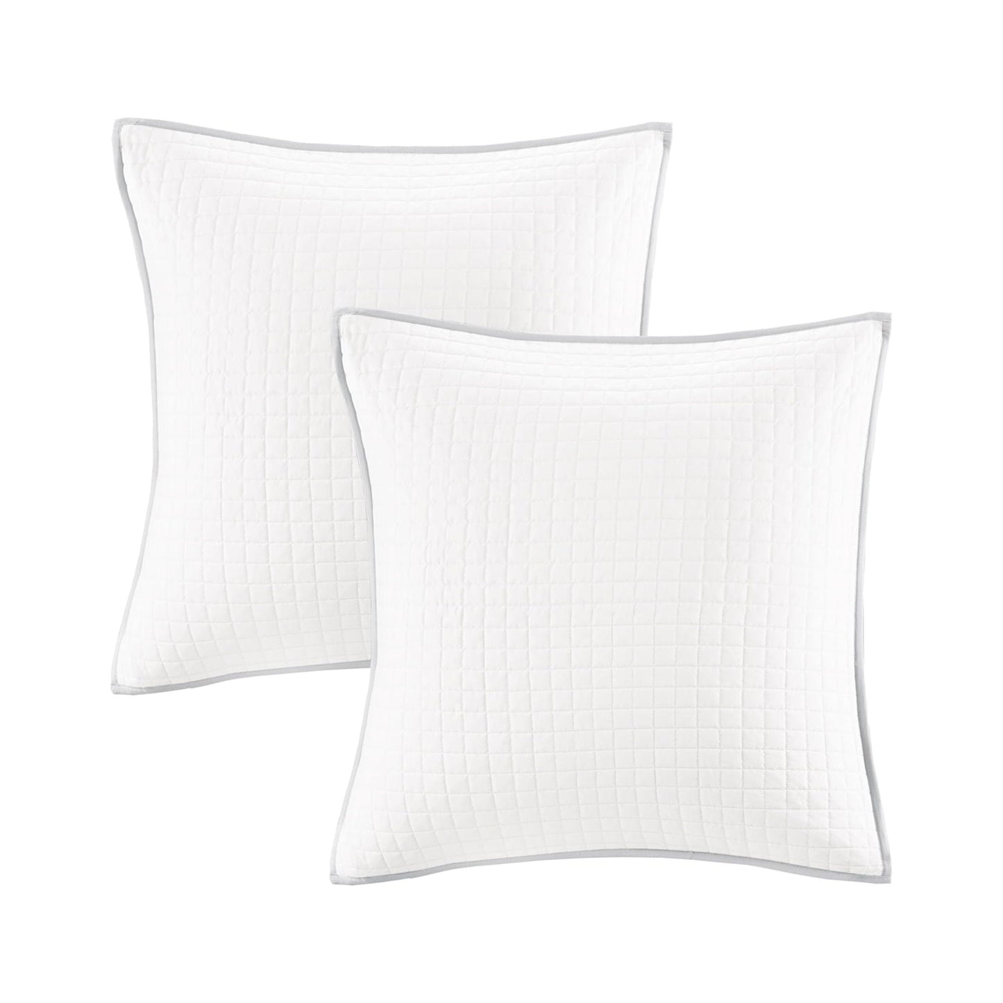 Home Essence Apartment Cotton Jacquard Grey 7-Piece Comforter Set, Full/Queen