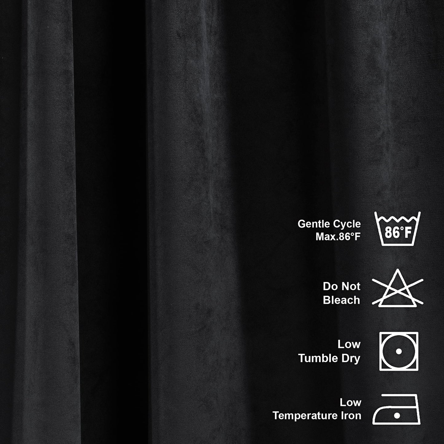 3S Brother's Solid Luxury Matte Velvet Soft Curtains Set of 2 Panels Hanging Back Tap & Rod Pocket Home D¨¦cor Bedroom Kitchen Office Windows Room Darkering ( Admiral-Berry-52in x120in )