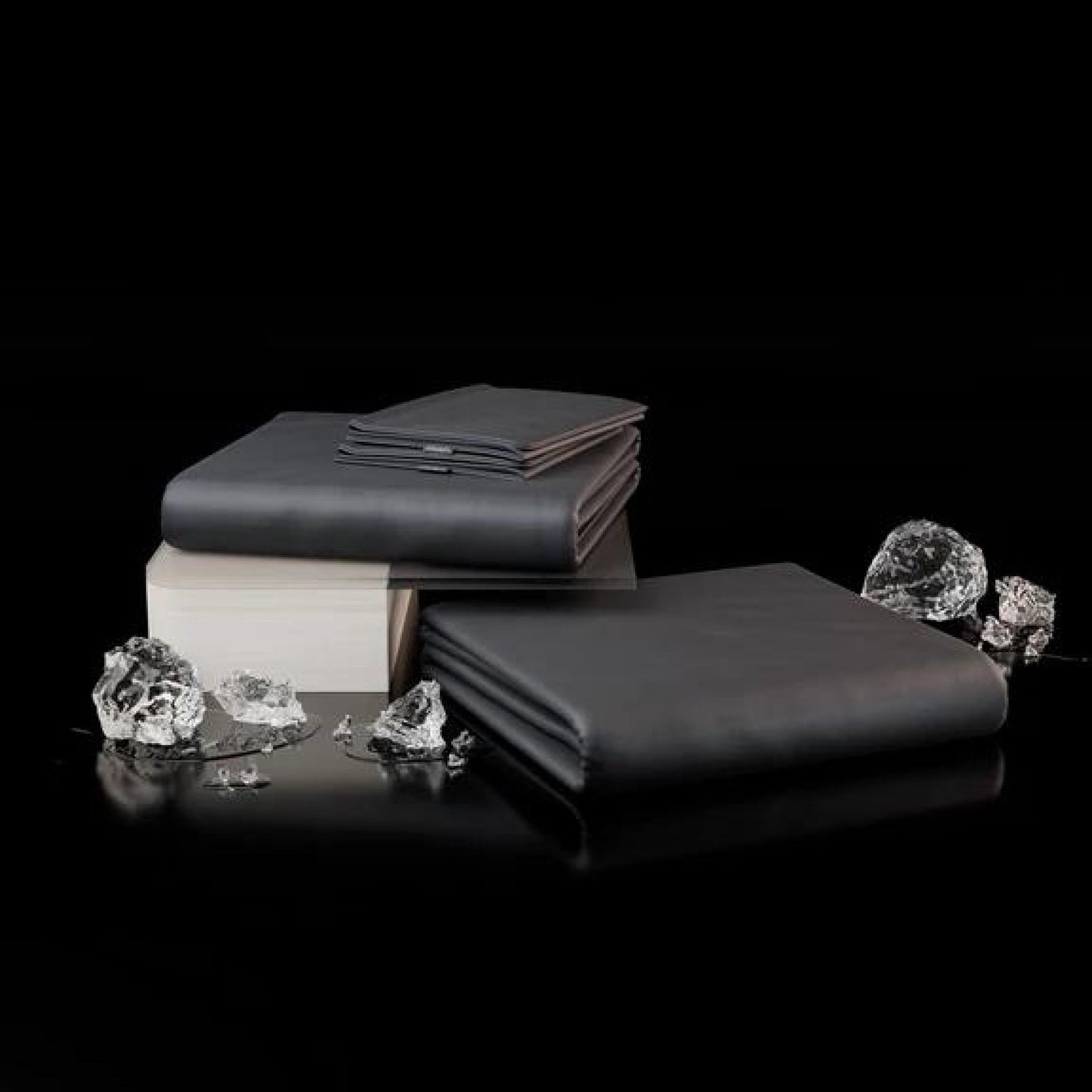 Hush Iced Charcoal Sheet and Pillowcase Set Twin