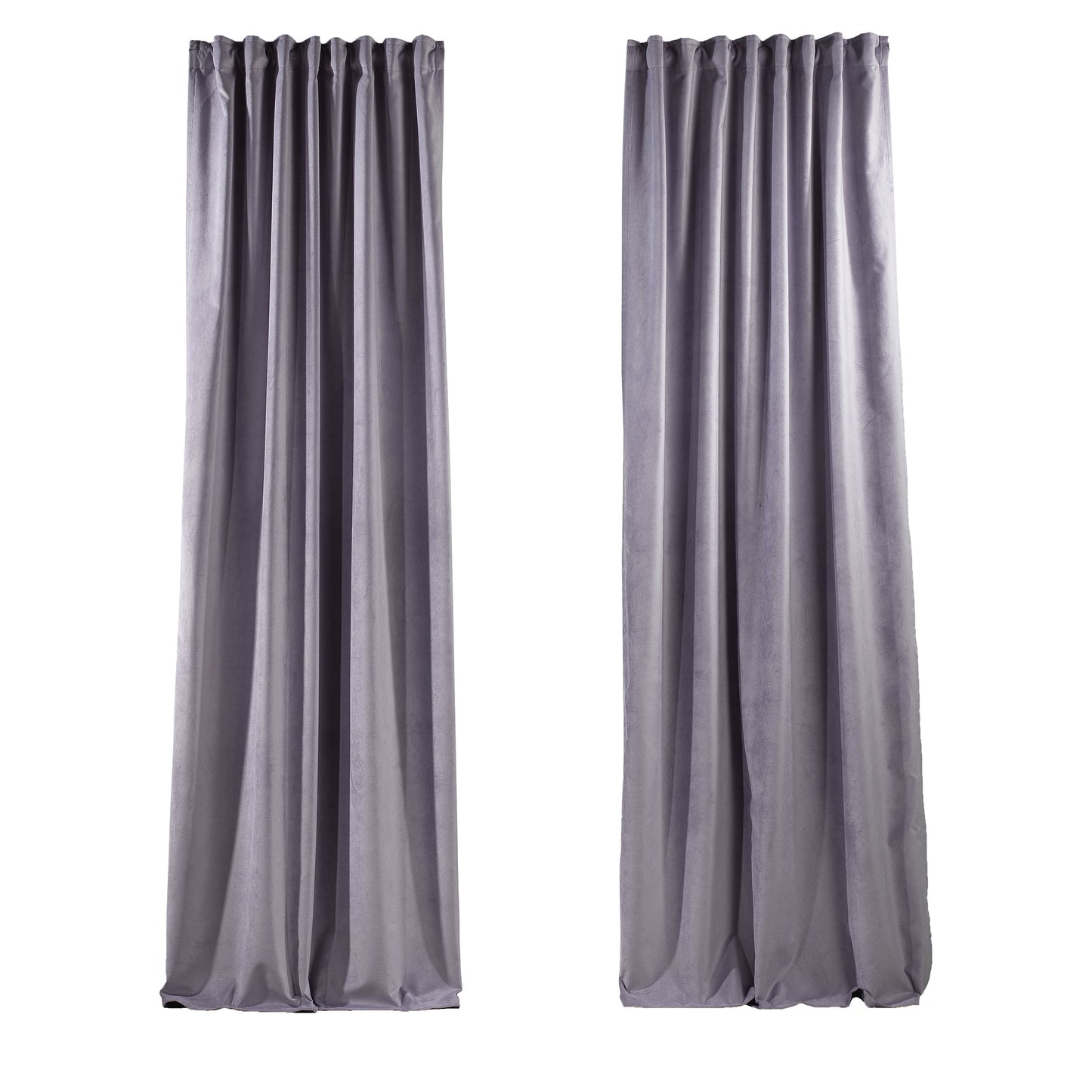 3S Brother's Solid Luxury Matte Velvet Soft Curtains Set of 2 Panels Hanging Back Tap & Rod Pocket Home D¨¦cor Bedroom Kitchen Office Windows Room Darkering ( Admiral-Berry-52in x120in )