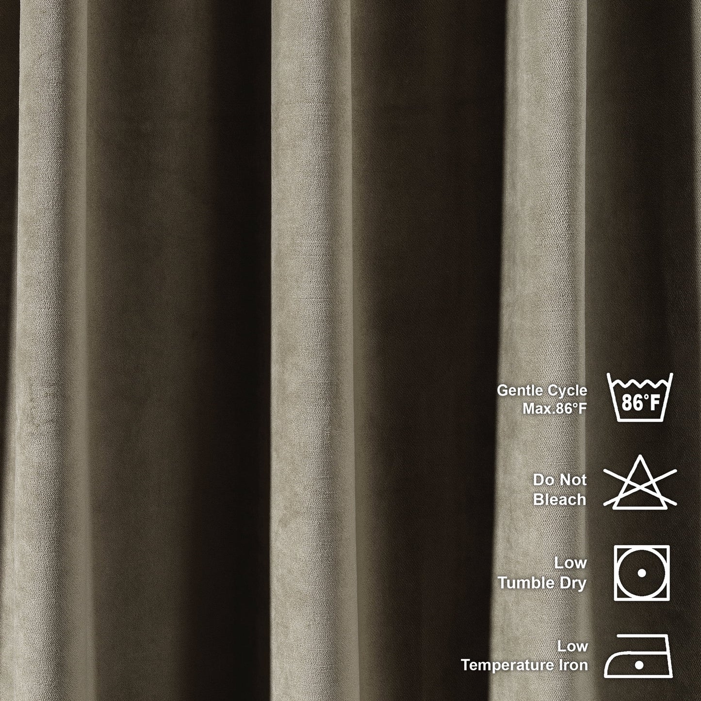 3S Brother's Solid Luxury Matte Velvet Soft Curtains Set of 2 Panels Hanging Back Tap & Rod Pocket Home D¨¦cor Bedroom Kitchen Office Windows Room Darkering ( Admiral-Berry-52in x120in )