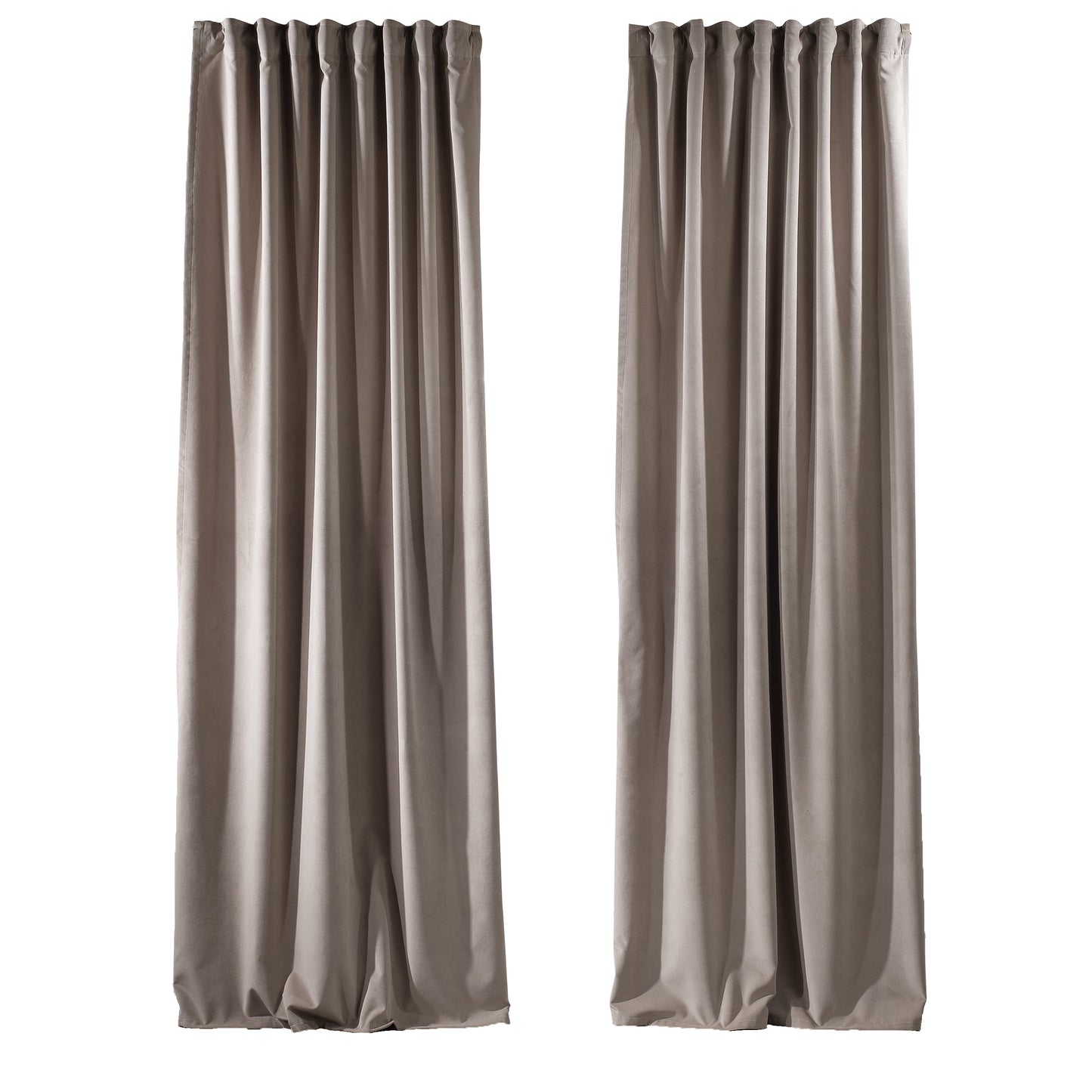 3S Brother's Solid Luxury Matte Velvet Soft Curtains Set of 2 Panels Hanging Back Tap & Rod Pocket Home D¨¦cor Bedroom Kitchen Office Windows Room Darkering ( Admiral-Berry-52in x120in )
