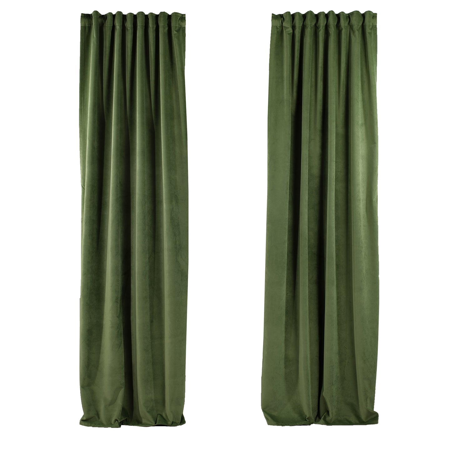 3S Brother's Solid Luxury Matte Velvet Soft Curtains Set of 2 Panels Hanging Back Tap & Rod Pocket Home D¨¦cor Bedroom Kitchen Office Windows Room Darkering ( Admiral-Berry-52in x120in )