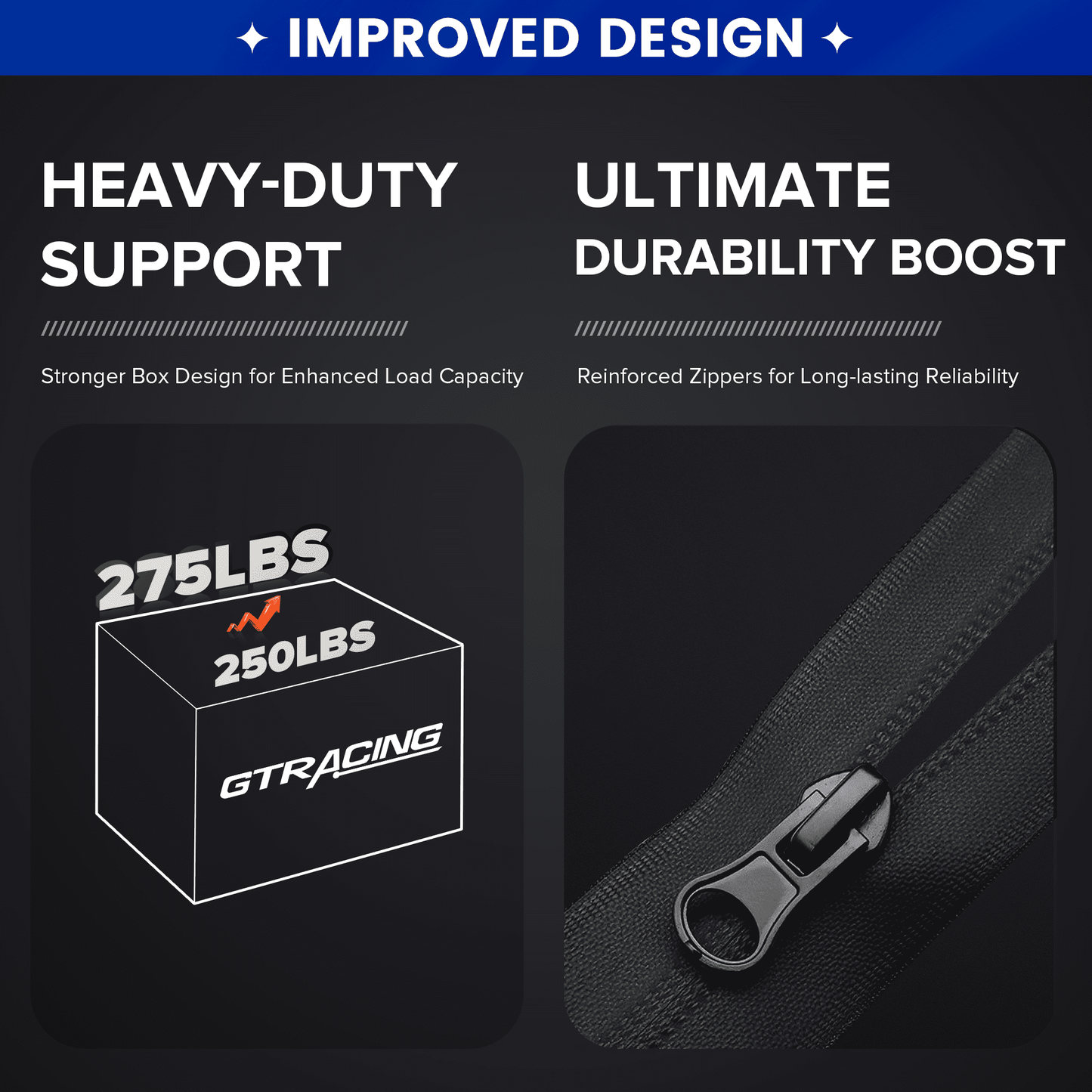 GTRACING GTWD-200 Ergonomic Gaming Chair with Adjustable Pillows and Footrest for Ultimate Comfort, Red