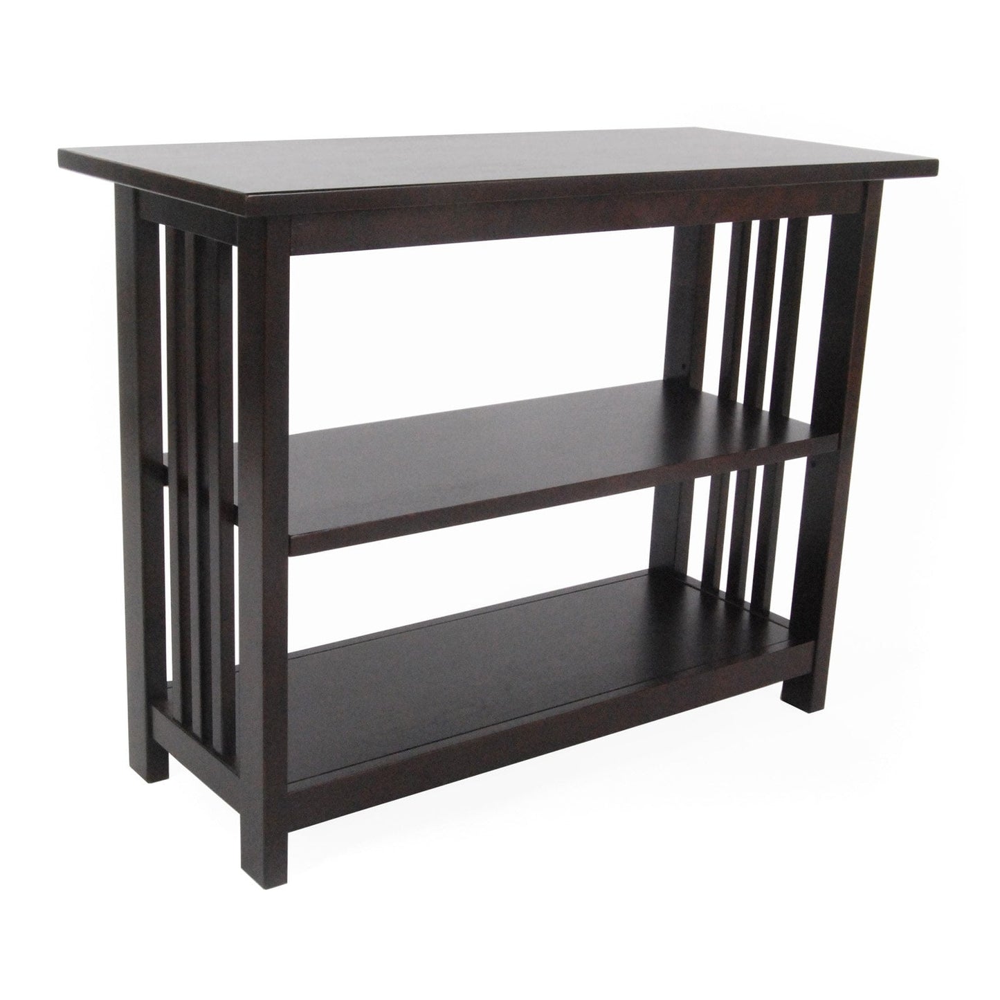 Alaterre Office Mission Under Window Bookshelf