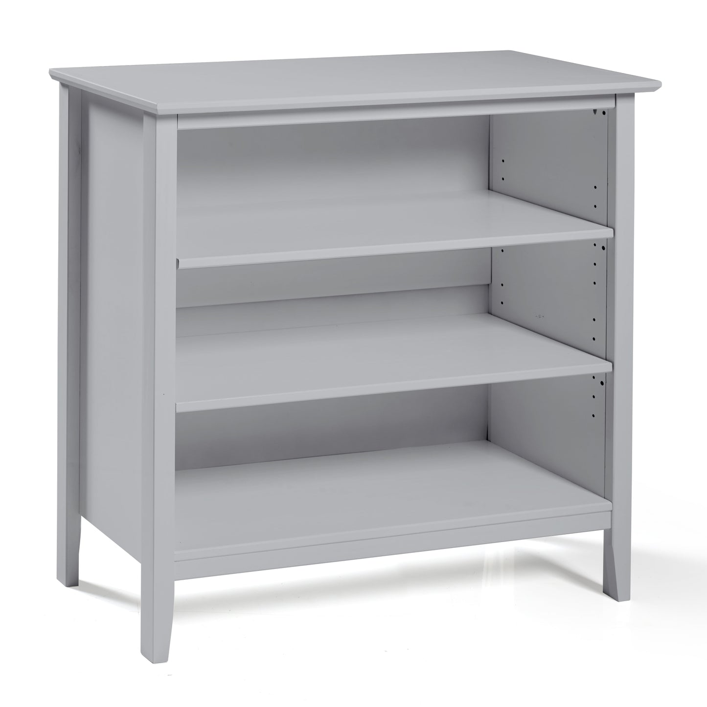 Alaterre Simplicity Kids Under Window Bookcase, Dove Gray