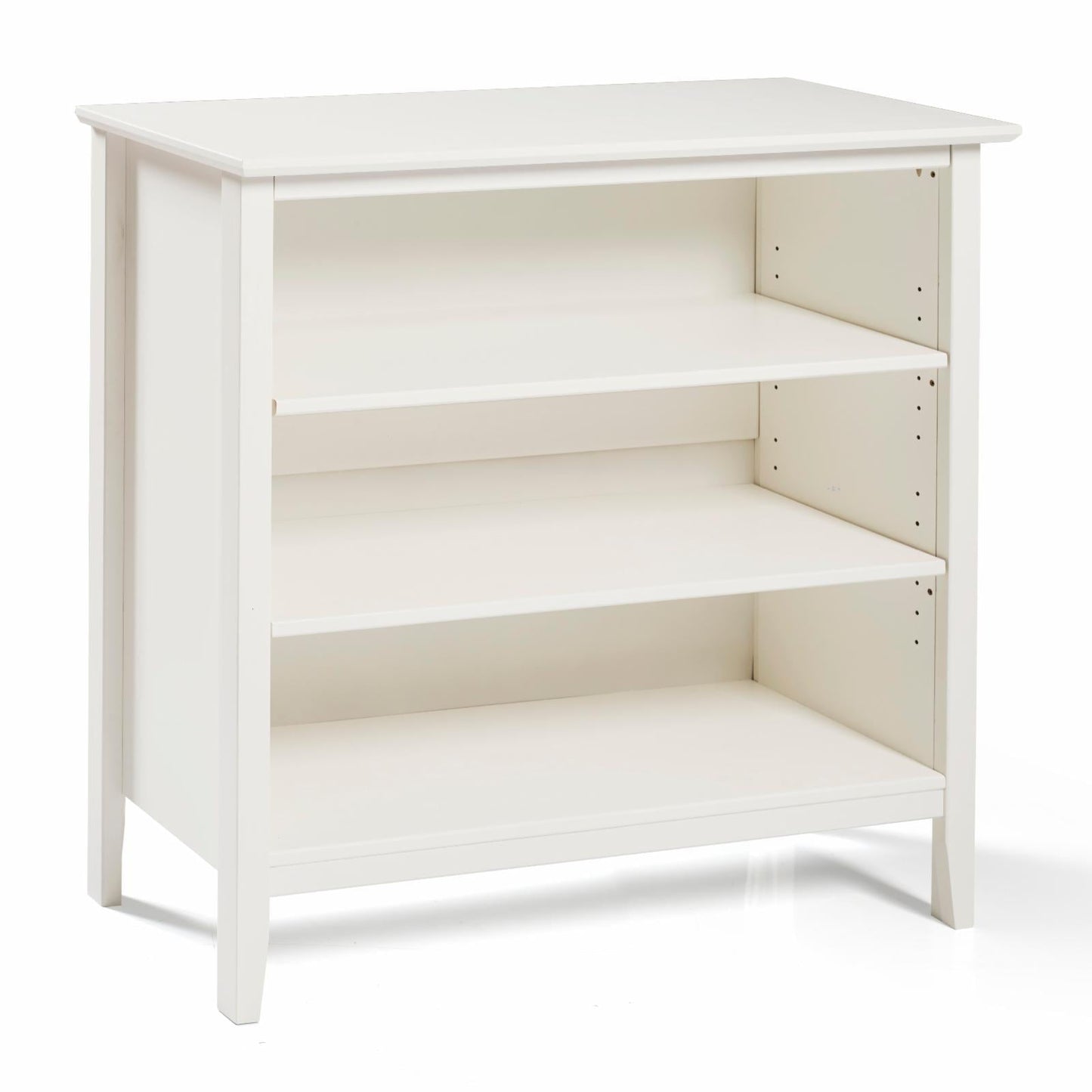 Alaterre Simplicity Kids Under Window Bookcase, White