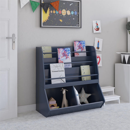 Ameriwood Home Charli Kids Book and Toy Storage