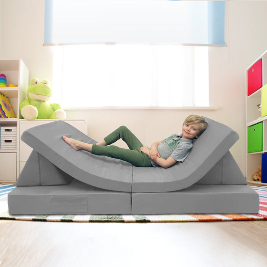 Imaginarium Kids and Toddler Play Couch, Dark Gray