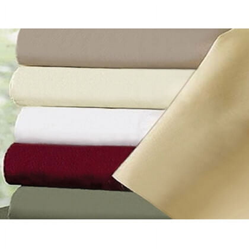InnoMax Luxury Flannel Sheet Set Super Single Solid (Burgundy)
