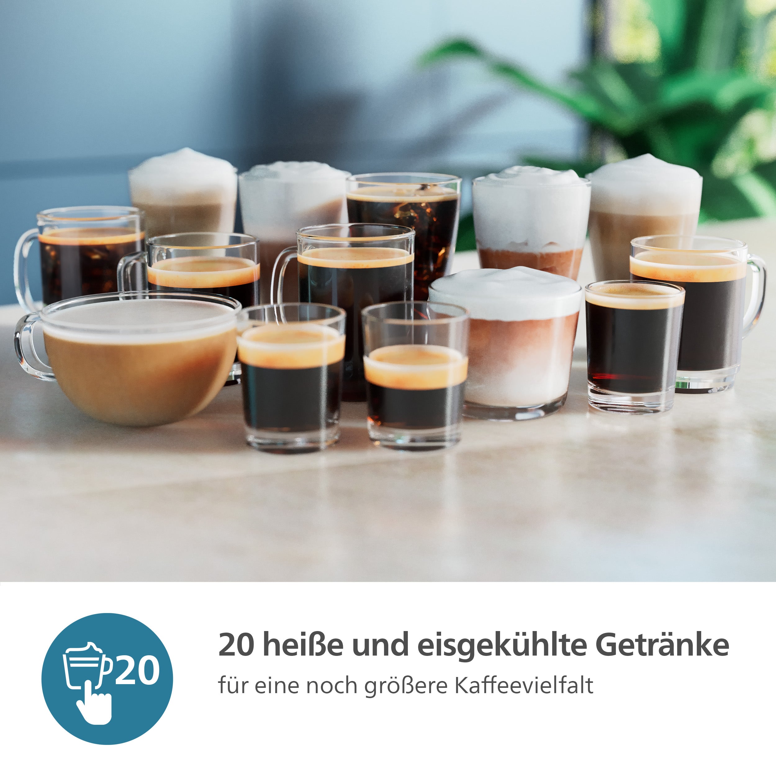 Series 5500 EP5547/90 Kaffeevollautomat - 20 Kaffeespezialitäten, LatteGo-Milchsystem, SilentBrew Technologie, Schwarz verchromt