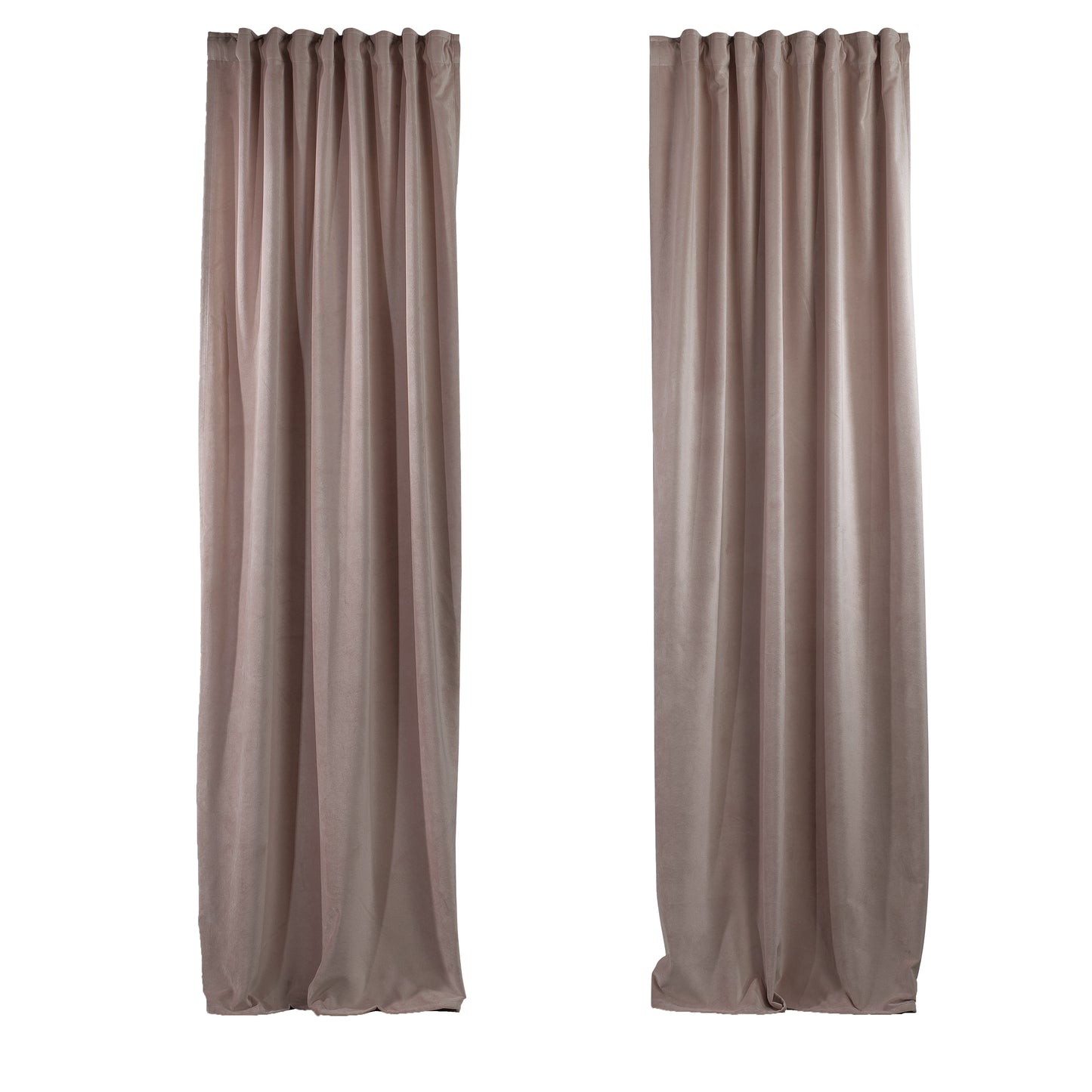 3S Brother's Solid Luxury Matte Velvet Soft Curtains Set of 2 Panels Hanging Back Tap & Rod Pocket Home D¨¦cor Bedroom Kitchen Office Windows Room Darkering ( Admiral-Berry-52in x120in )
