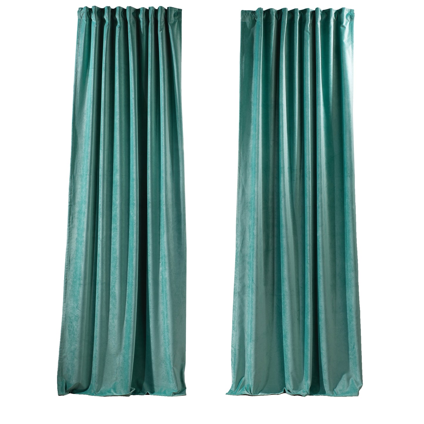 3S Brother's Solid Luxury Matte Velvet Soft Curtains Set of 2 Panels Hanging Back Tap & Rod Pocket Home D¨¦cor Bedroom Kitchen Office Windows Room Darkering ( Admiral-Berry-52in x120in )