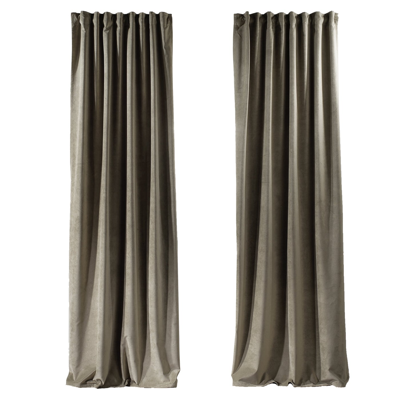 3S Brother's Solid Luxury Matte Velvet Soft Curtains Set of 2 Panels Hanging Back Tap & Rod Pocket Home D¨¦cor Bedroom Kitchen Office Windows Room Darkering ( Admiral-Berry-52in x120in )