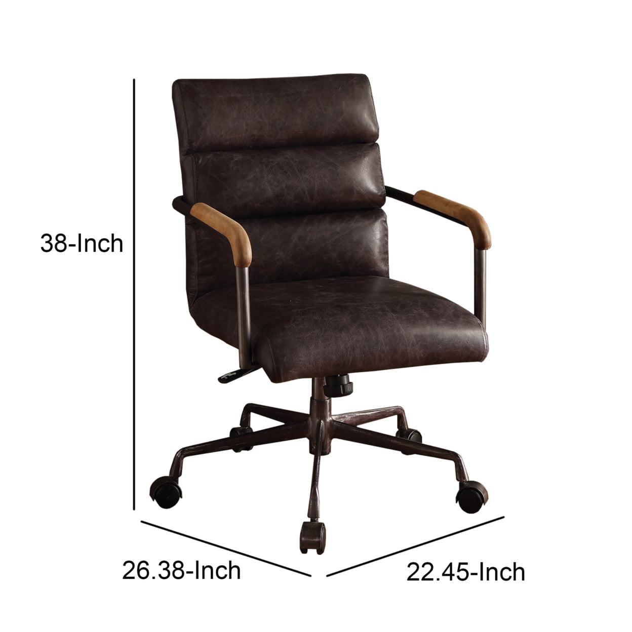 Acme Furniture Harith Top Grain Leather Task Chair