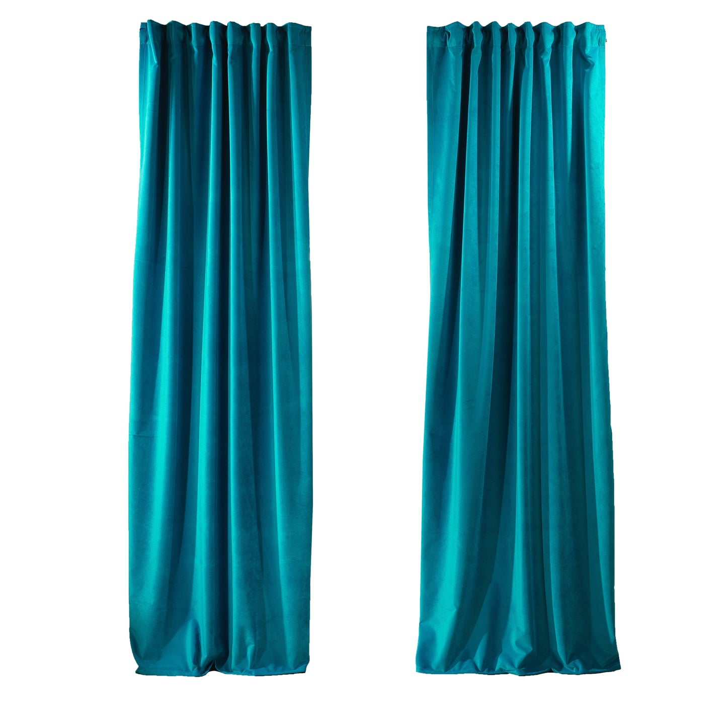 3S Brother's Solid Luxury Matte Velvet Soft Curtains Set of 2 Panels Hanging Back Tap & Rod Pocket Home D¨¦cor Bedroom Kitchen Office Windows Room Darkering ( Admiral-Berry-52in x120in )
