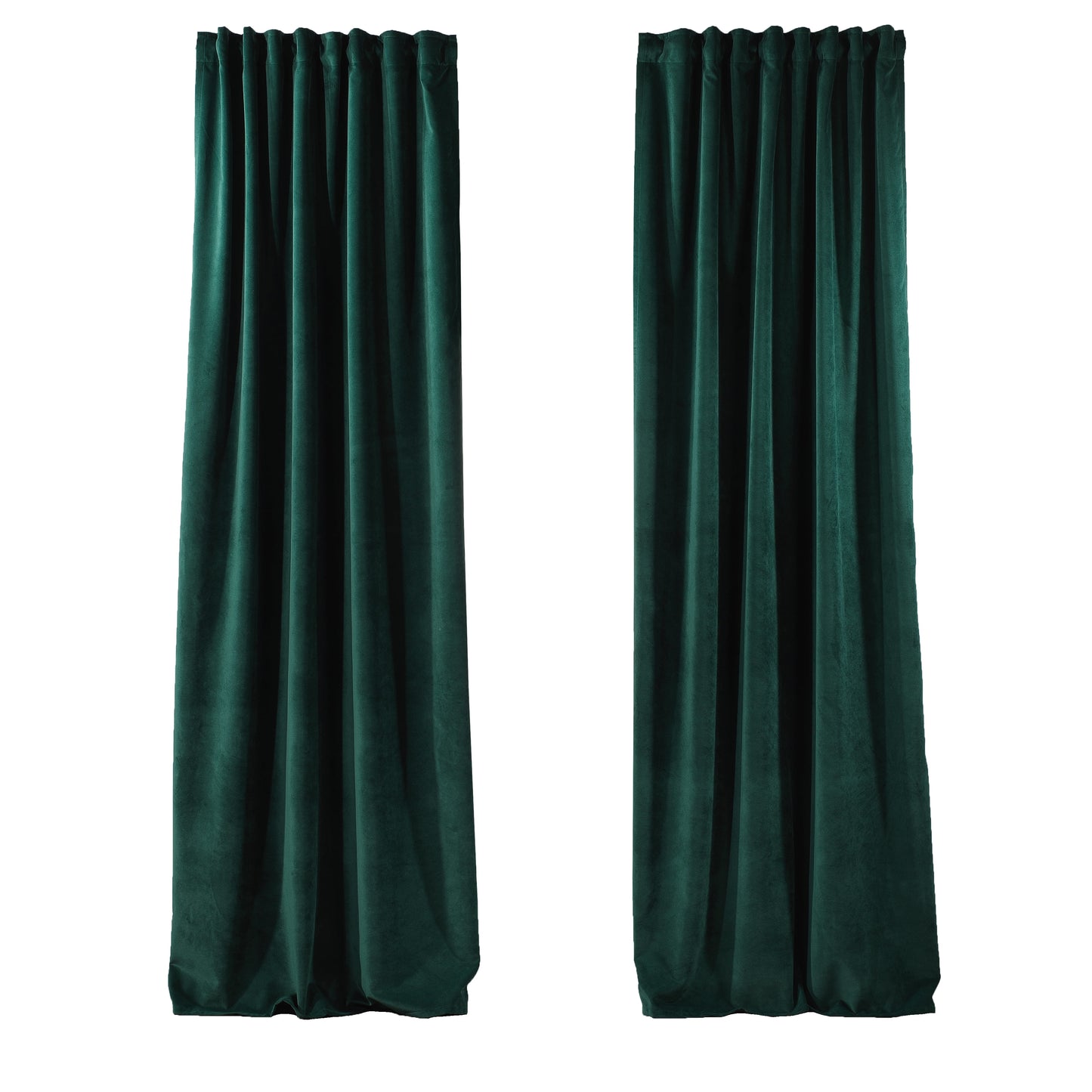3S Brother's Solid Luxury Matte Velvet Soft Curtains Set of 2 Panels Hanging Back Tap & Rod Pocket Home D¨¦cor Bedroom Kitchen Office Windows Room Darkering ( Admiral-Berry-52in x120in )