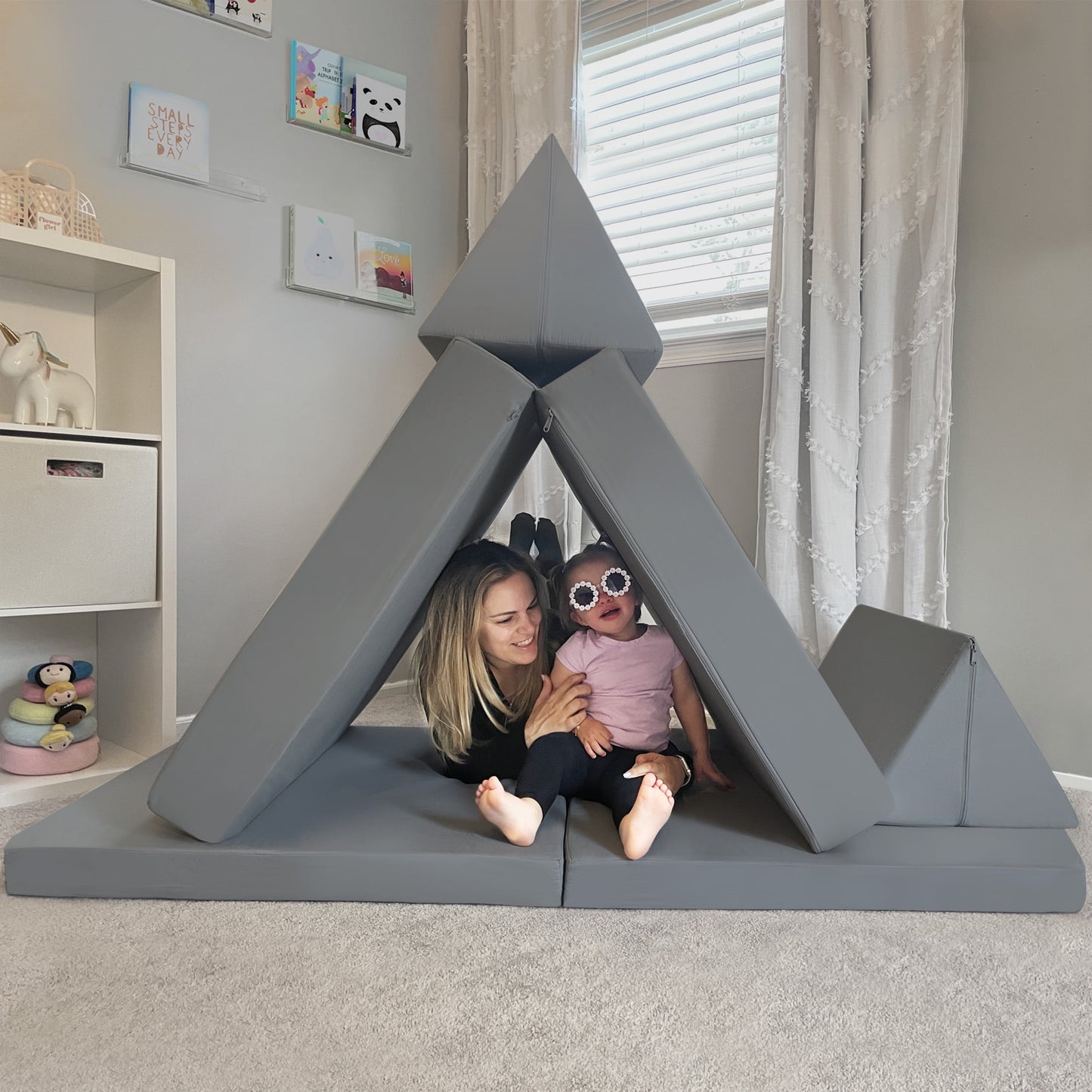 Imaginarium Kids and Toddler Play Couch, Dark Gray