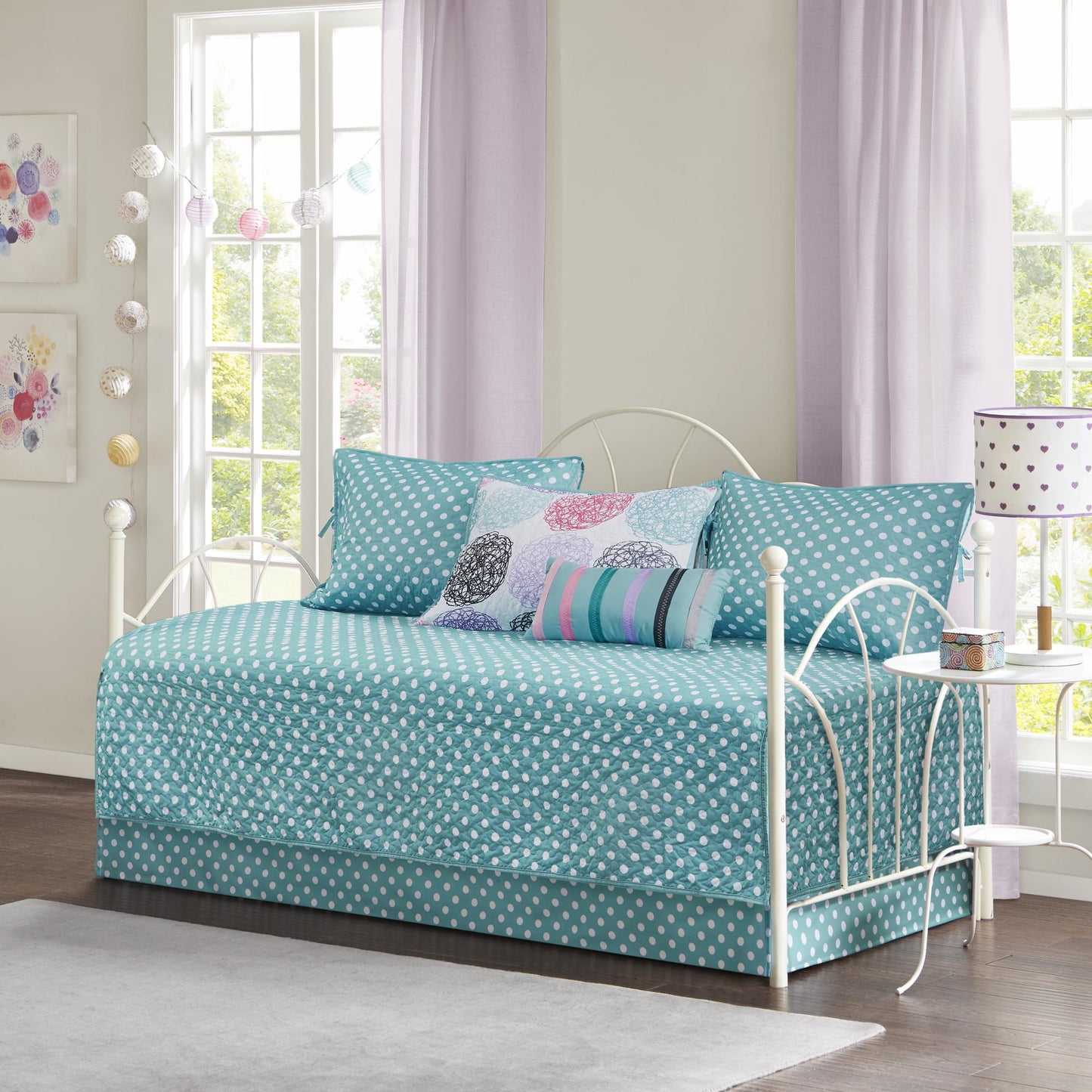 Home Essence Teen Brittany Reversible 6 Piece Daybed Set