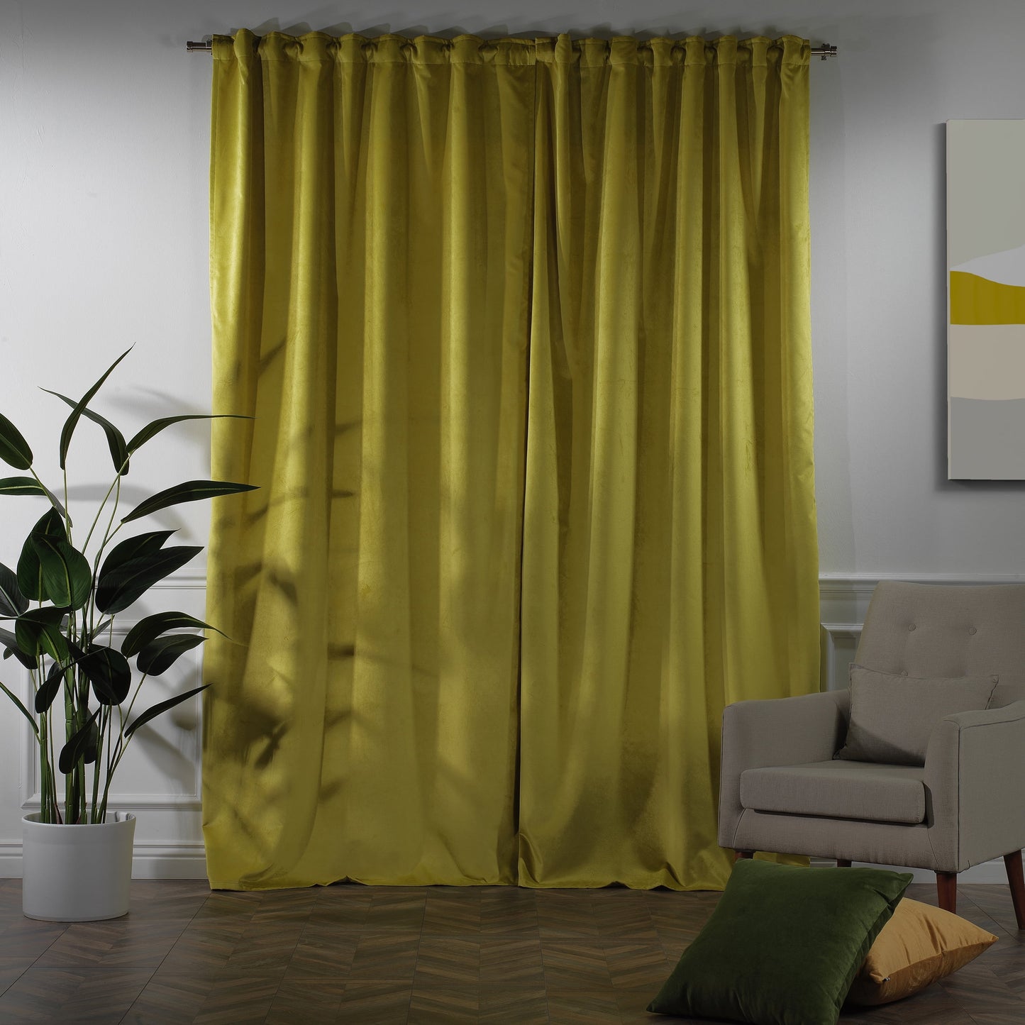 3S Brother's Solid Luxury Matte Velvet Soft Curtains Set of 2 Panels Hanging Back Tap & Rod Pocket Home D¨¦cor Bedroom Kitchen Office Windows Room Darkering ( Admiral-Berry-52in x120in )