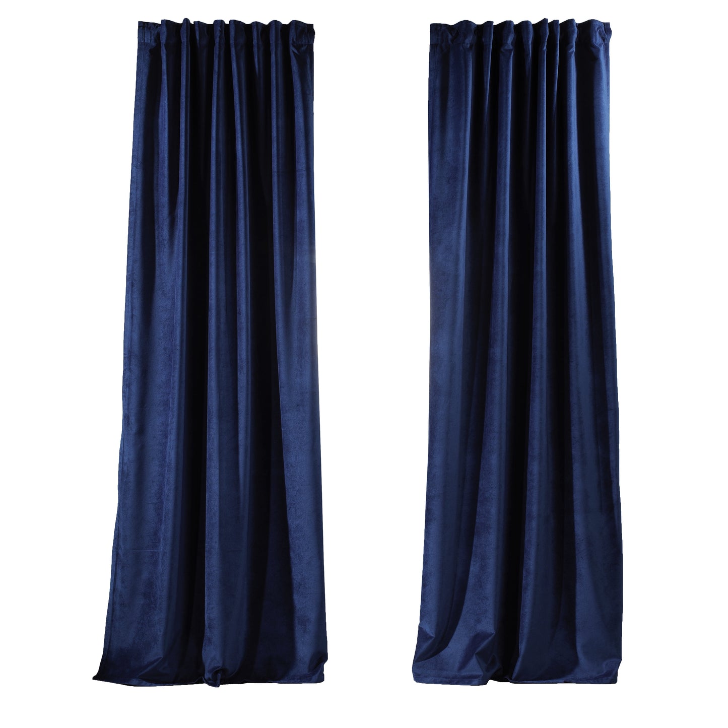 3S Brother's Solid Luxury Matte Velvet Soft Curtains Set of 2 Panels Hanging Back Tap & Rod Pocket Home D¨¦cor Bedroom Kitchen Office Windows Room Darkering ( Admiral-Berry-52in x120in )